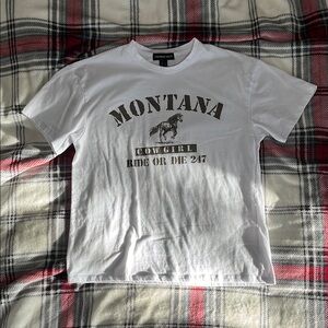 White Graphic T-Shirt